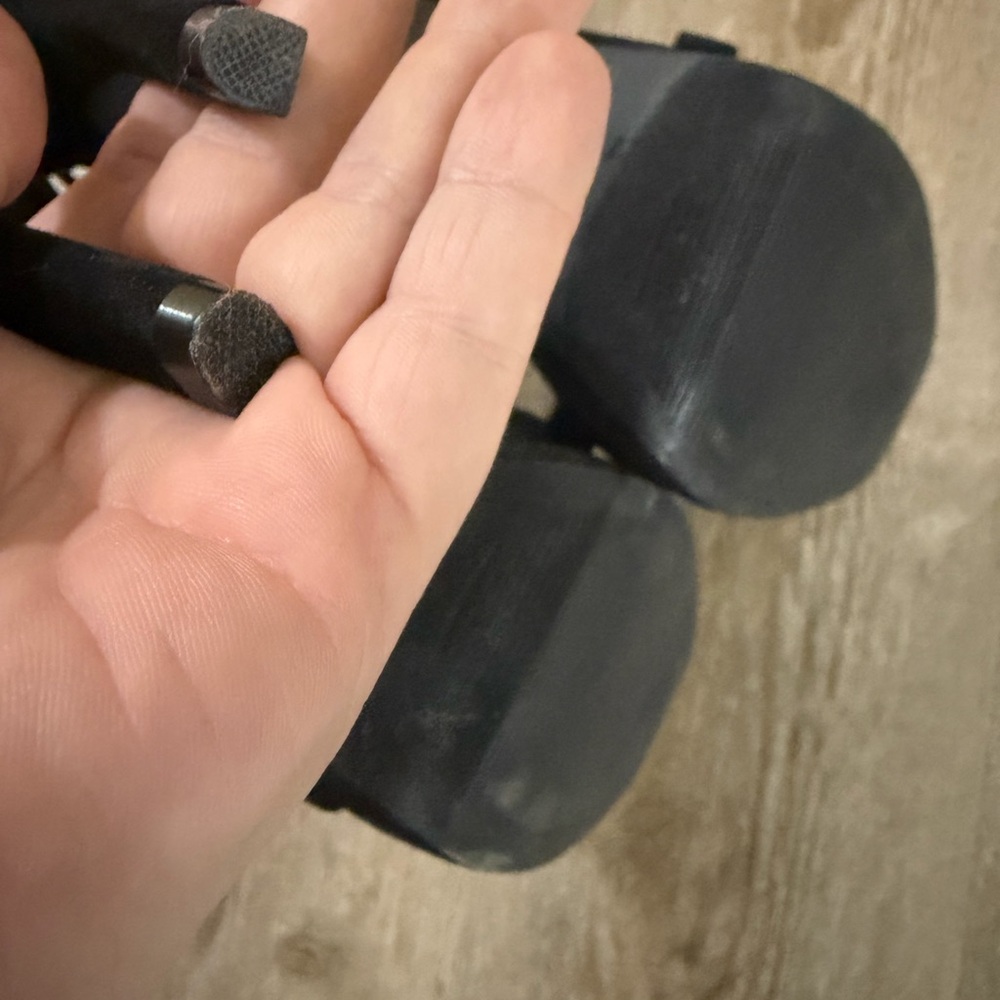 Dolce Vita Black Strappy Heels - Picture 3 of 3